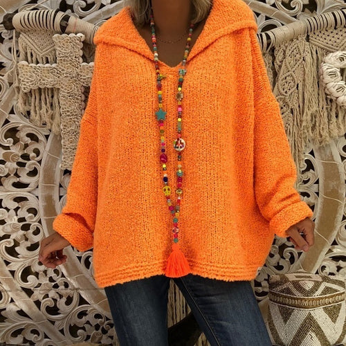 Women Large Hoodie in Soft Material Lune London