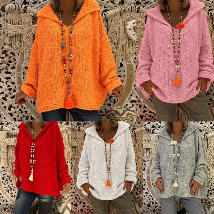 Hooded sweatshirt for women in soft material with a casual fit Lune London