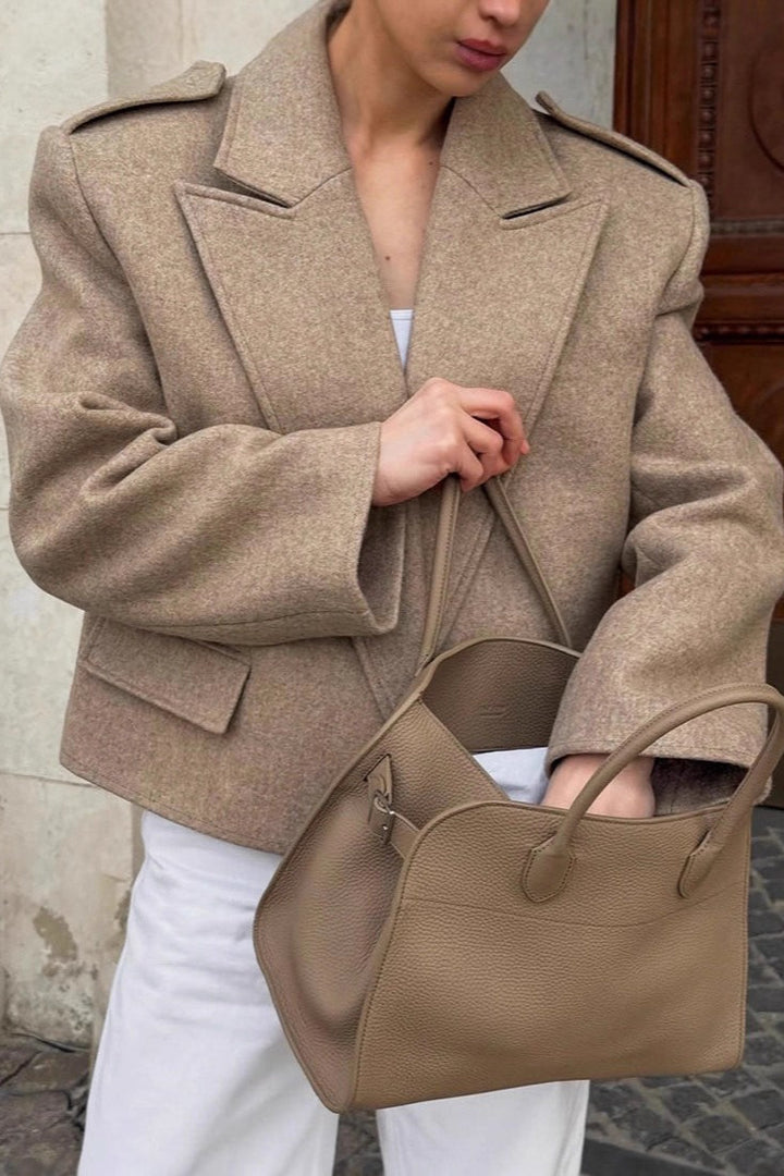 Lune London | Wool Shoulder Pad Jacket