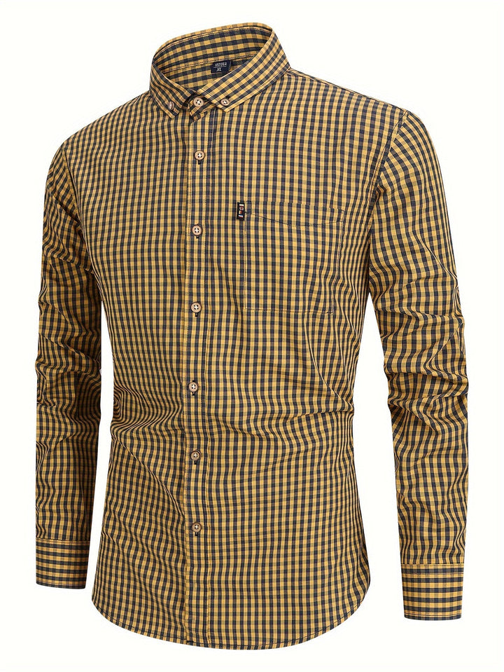 Lune London | Plaid Shirt for Men – Elegant & Versatile