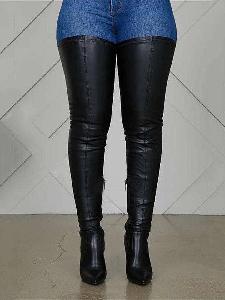 Lune London | Flat Over-The-Knee Boots for Winter