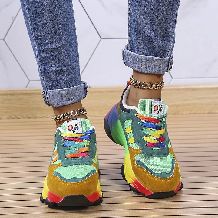 Chic Und Stil | Orthopedic Rainbow Shoes
