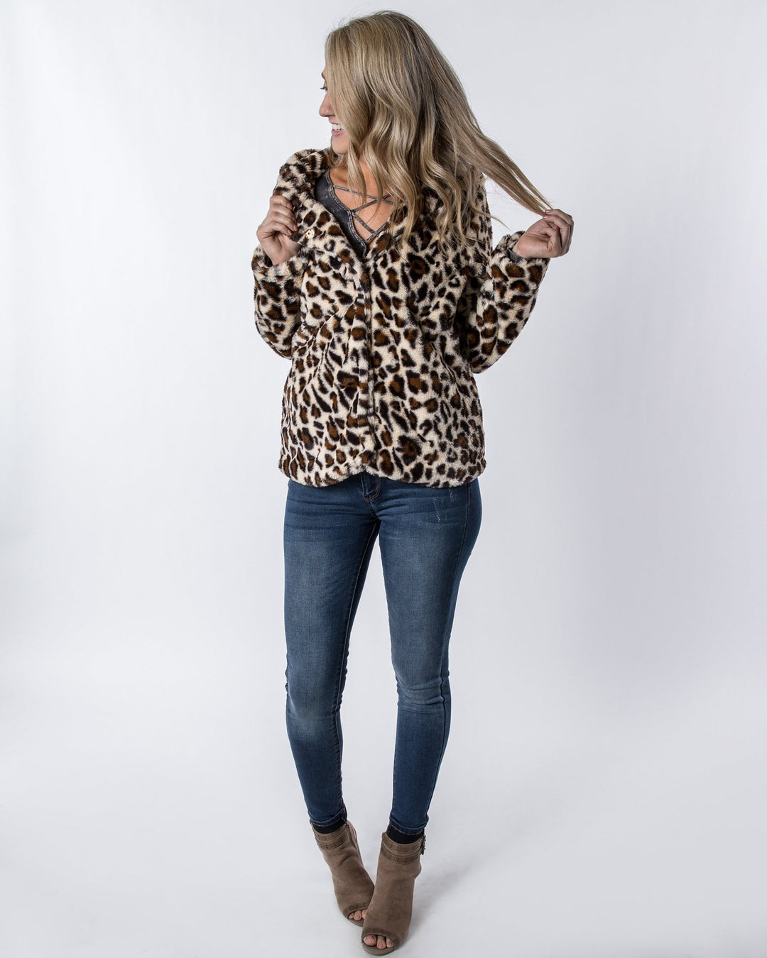 Ladies Elegant Plush Jacket with Lune London Patterns