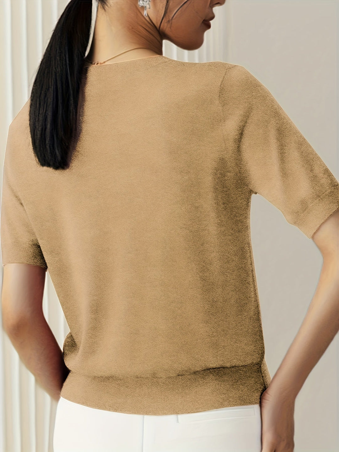 Chic Und Stil | Cashmere Sweater Soft and Breathable Casual and Elegant