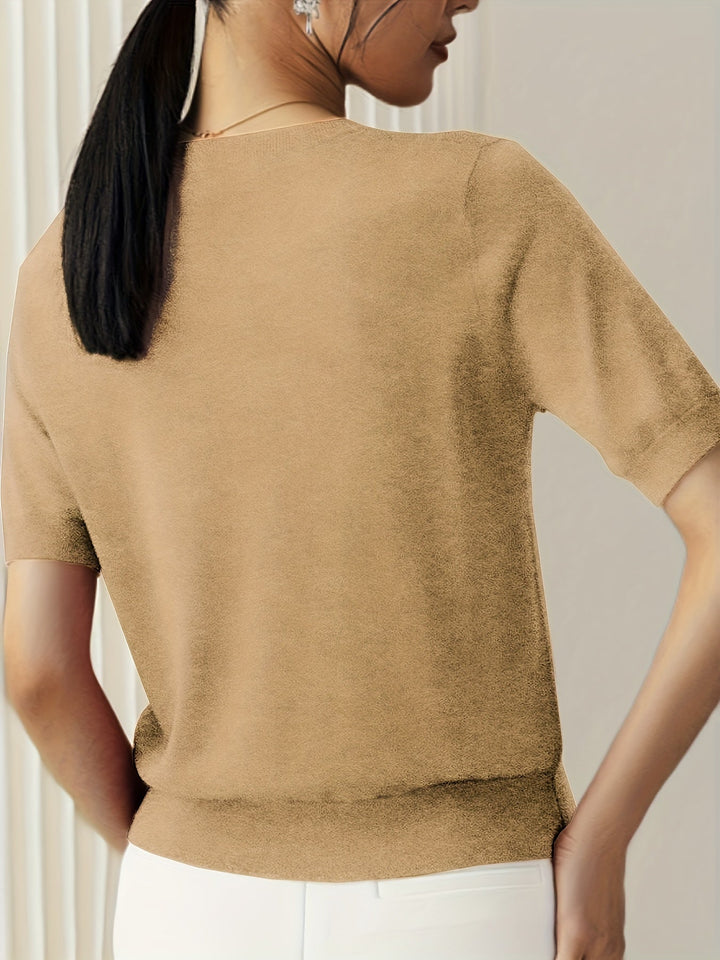 Chic Und Stil | Cashmere Sweater Soft and Breathable Casual and Elegant
