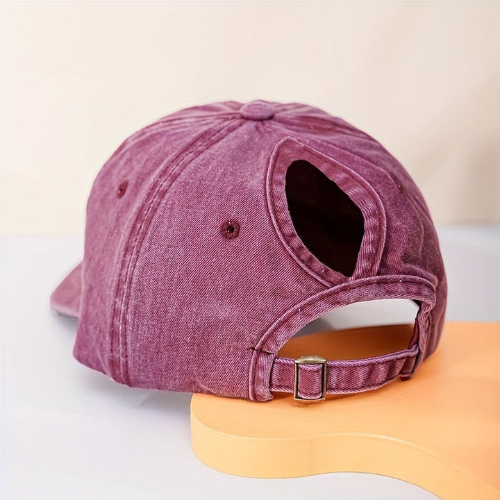 Lune London | Ponytail Baseball Cap with Breathable Comfort and UV Protection