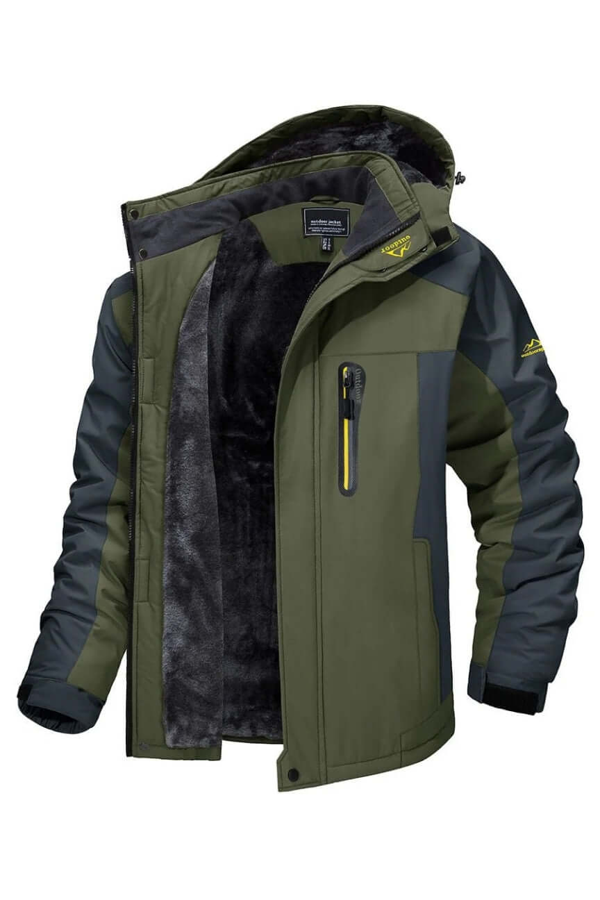 Lune London | Men's Waterproof Fleece-Lined Winter Jacket