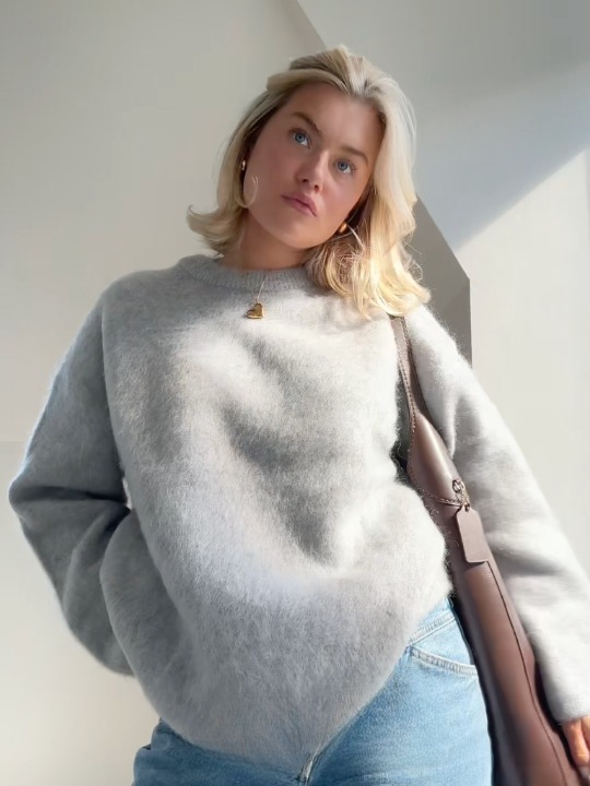 Lune London | Soft Mohair Knitted Sweater