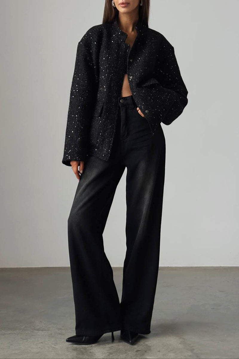 Lune London | Stand-up collar pocket jacket