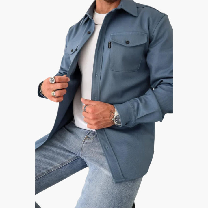 Lune London | Overshirt Jacket - Modern Button-up Shirt for Leisure and Business