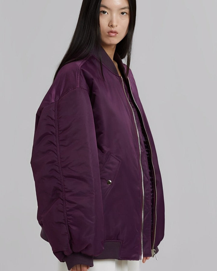Lune London | Casual Oversized Bomber Jacket for Women