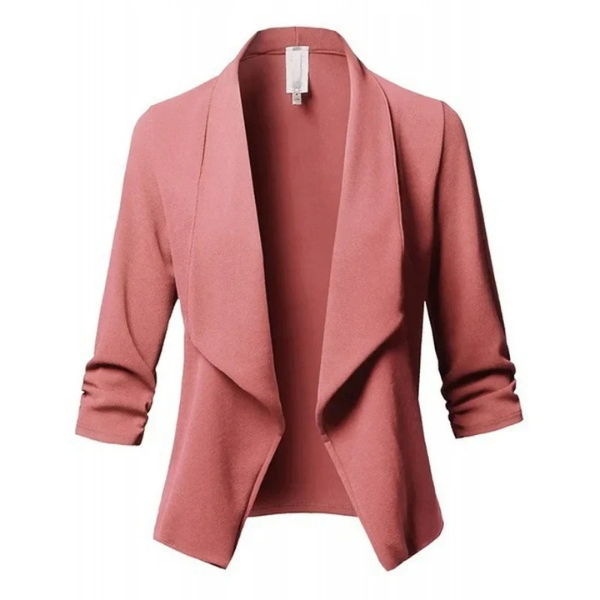 Lune London | Women's Blazer Open Front Elegant Light