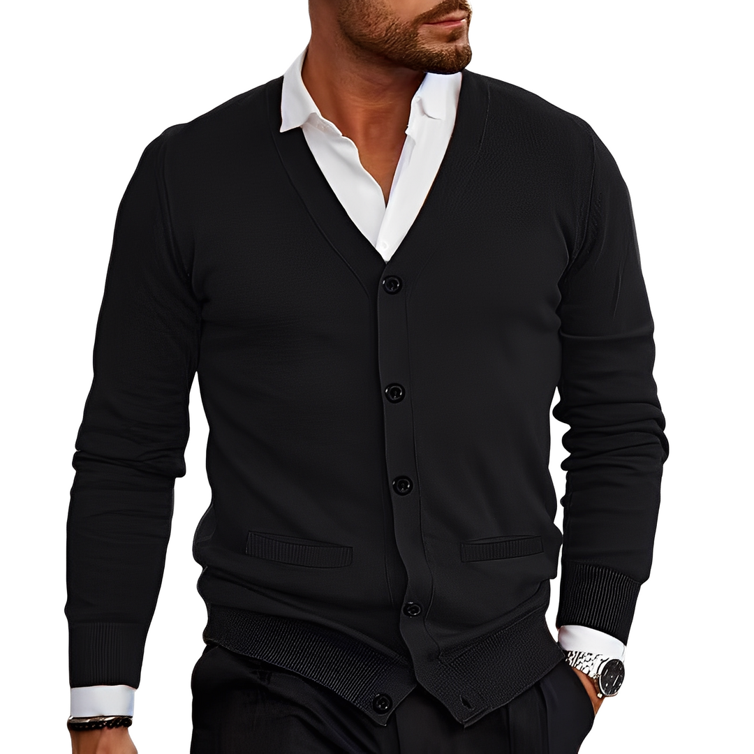 Lune London | Casual Cotton Cardigan with Buttons for Men