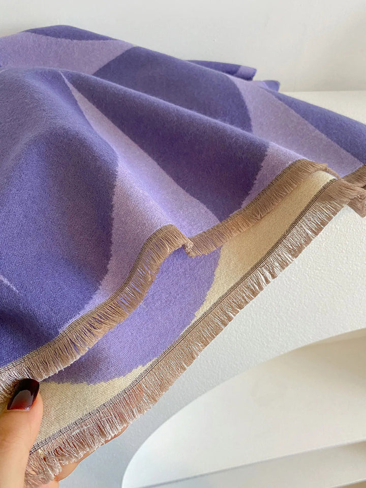 Women’s Reversible Cashmere Scarf for Elegance & Warmth | Lune London