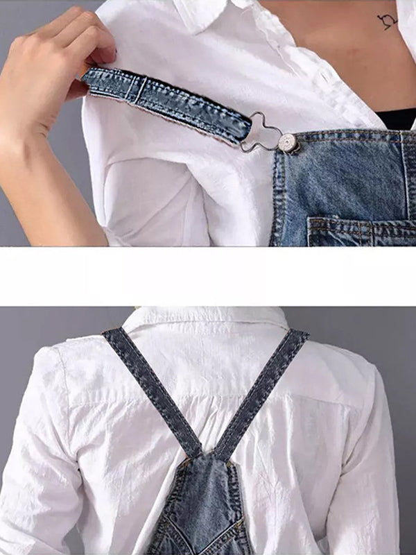 Lune London | Casual Denim Overall Dress