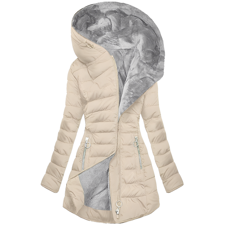 Lune London | Modern Winter Jacket with Hood for Women
