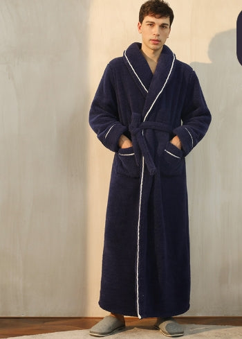 Lune London | Stylish Thick Over-Knee Plush Bathrobe