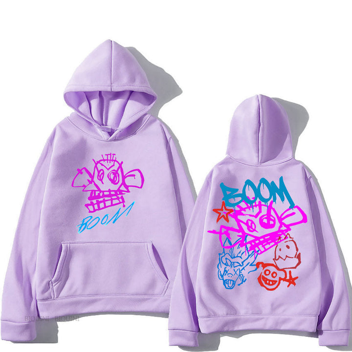 Lune London | Arcane Jinx Cartoon Long Sleeve Hoodie