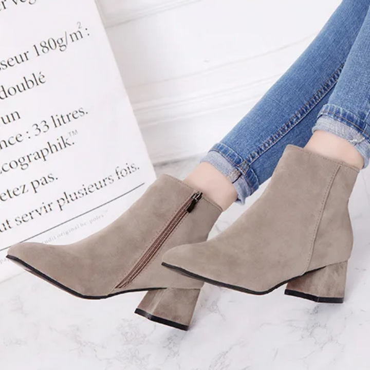Lune London | Modern Wild Ankle Boots with Comfortable Heel Women's Ankle Boots