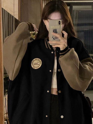 Lune London | Contrast color Loose Casual Jacket