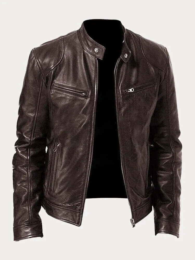 Lune London | Men's Classic Leather Jacket