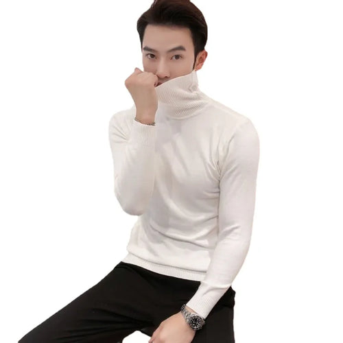 Men’s Merino Wool Turtleneck Sweater, Elegant & Comfortable | Lune London