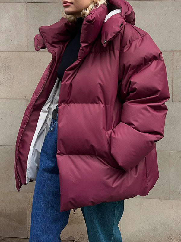 Lune London | Multicolor Hooded Puffer Jacket