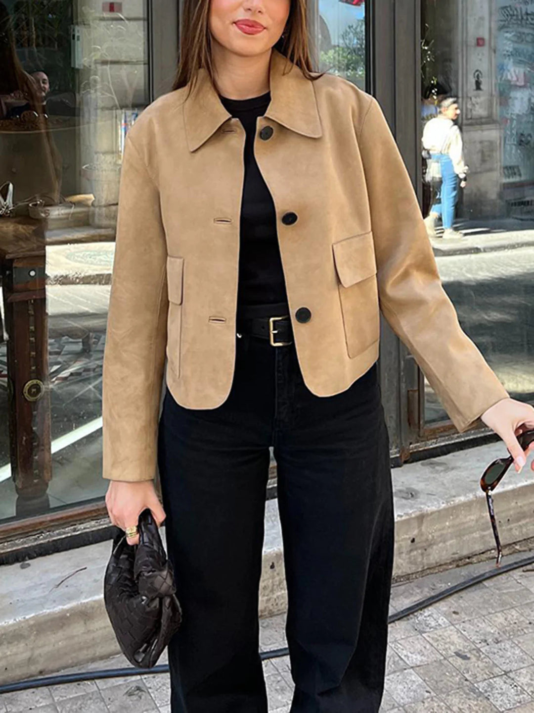 Lune London | Soft Button Revers Jacket