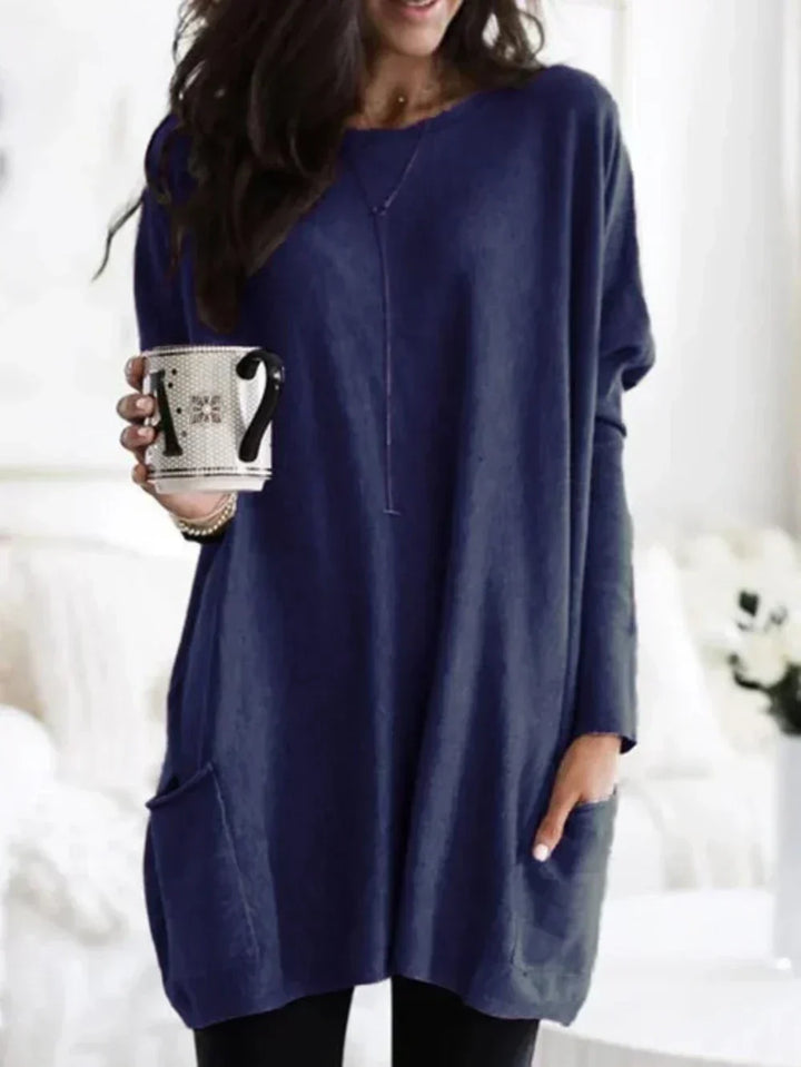 Lune London | Casual Long Sleeve Long Sweater