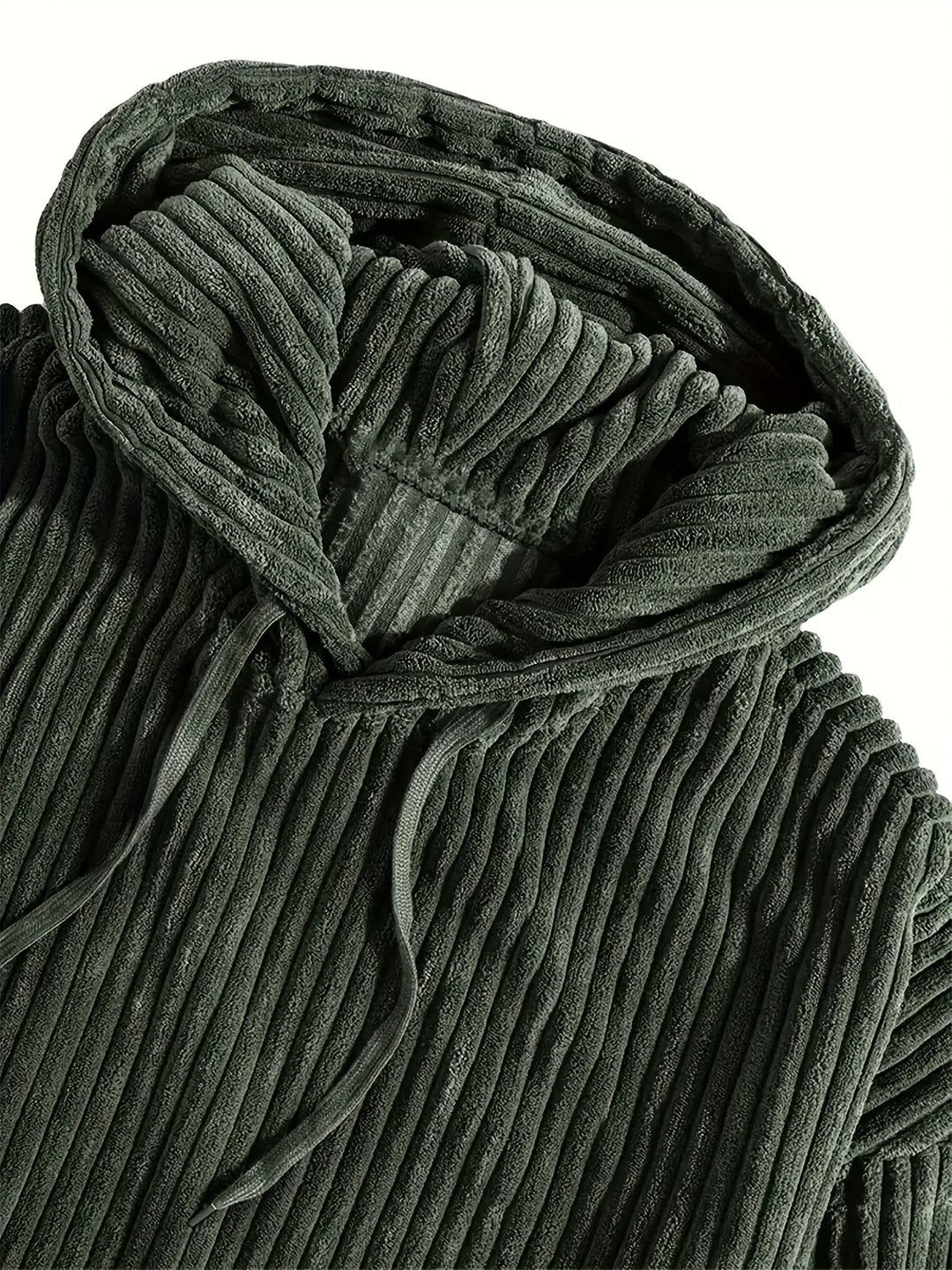 Lune London | Komfort ribbed velvet hoodie