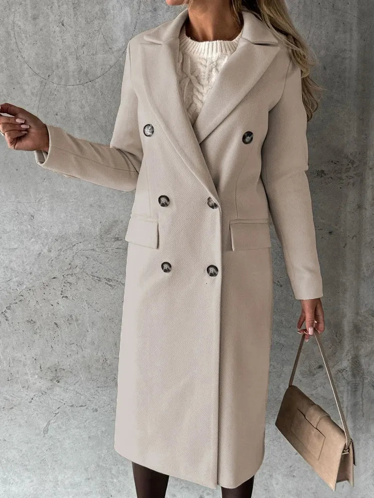 Lune London | Women's winter jacket with lapels