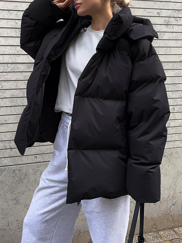 Lune London | Multicolor Hooded Puffer Jacket