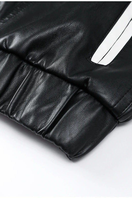 Lune London | Decor Faux Leather Biker Jacket
