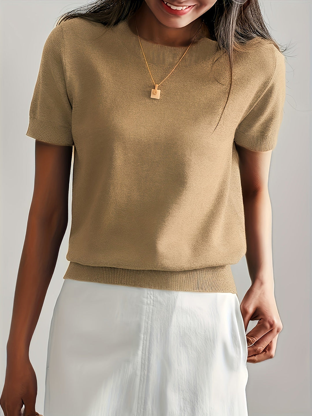 Chic Und Stil | Cashmere Sweater Soft and Breathable Casual and Elegant