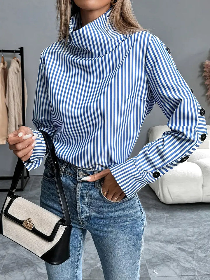 Lune London | Stylish Striped Blouse Made of Cotton