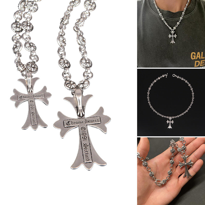 Lune London | Gothic Cross Pendant Necklace