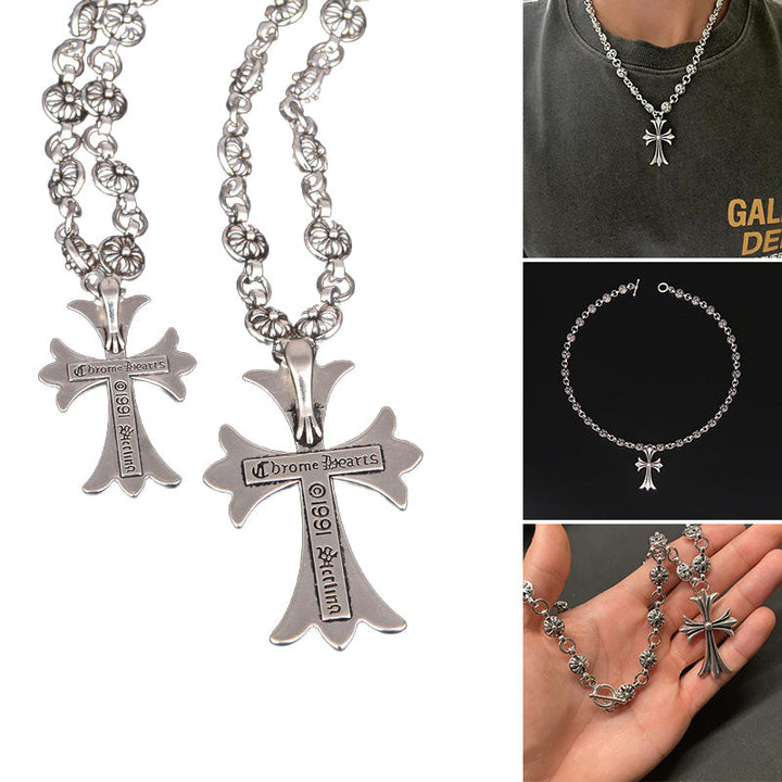 Lune London | Gothic Cross Pendant Necklace