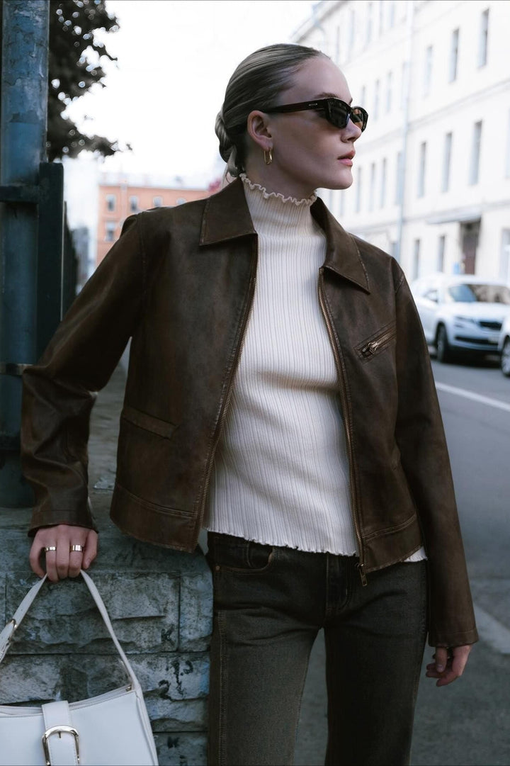 Lune London | Leather Motorcycle Jacket