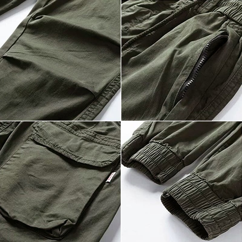 Lune London | Stretch Cargo Pants with Pockets