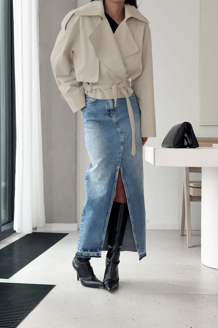 Lune London | Collar Long Sleeve Jacket