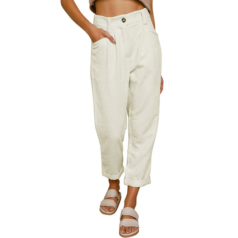 Elegant corduroy pants