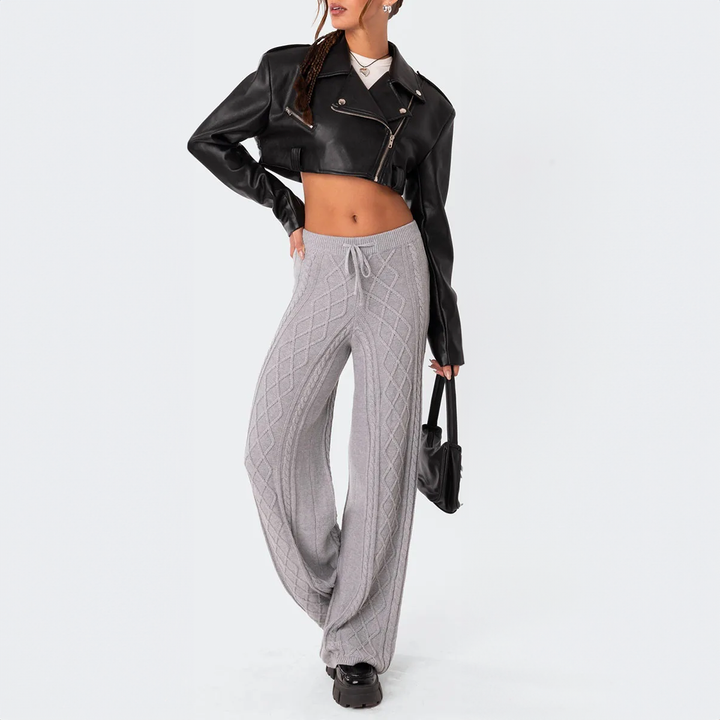 Lune London | Knitted wide pants