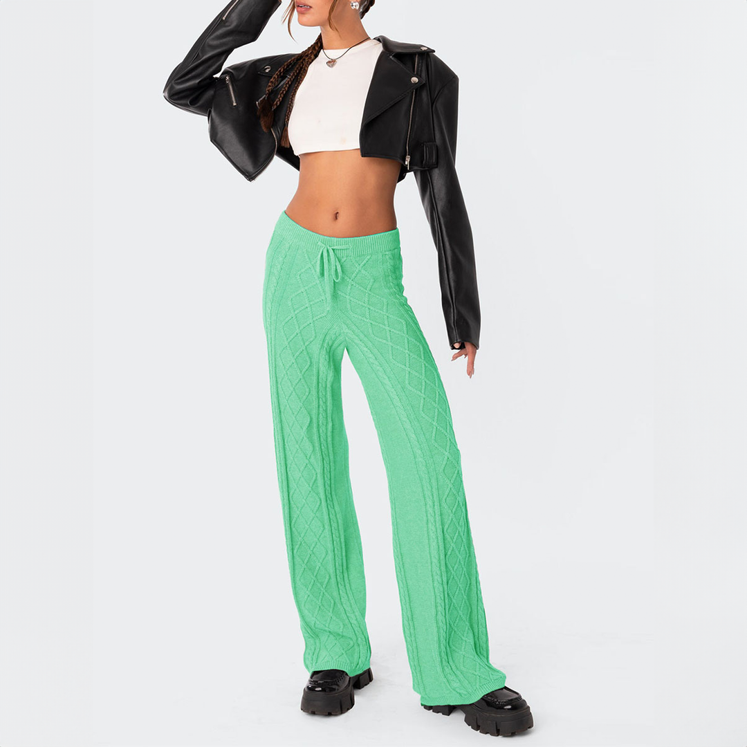 Lune London | Knitted wide pants