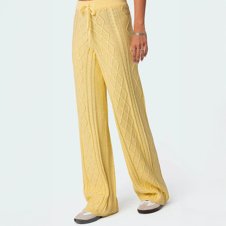 Lune London | Knitted wide pants