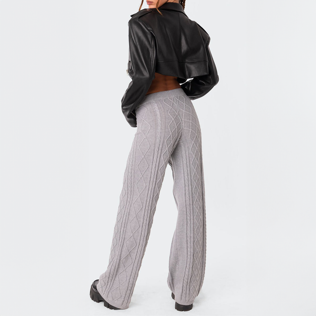Lune London | Knitted wide pants