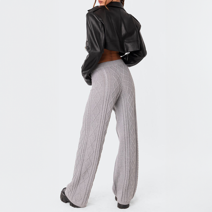 Lune London | Knitted wide pants