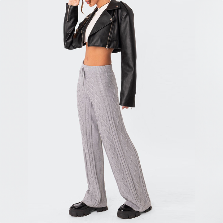 Lune London | Knitted wide pants