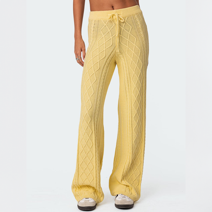 Lune London | Knitted wide pants