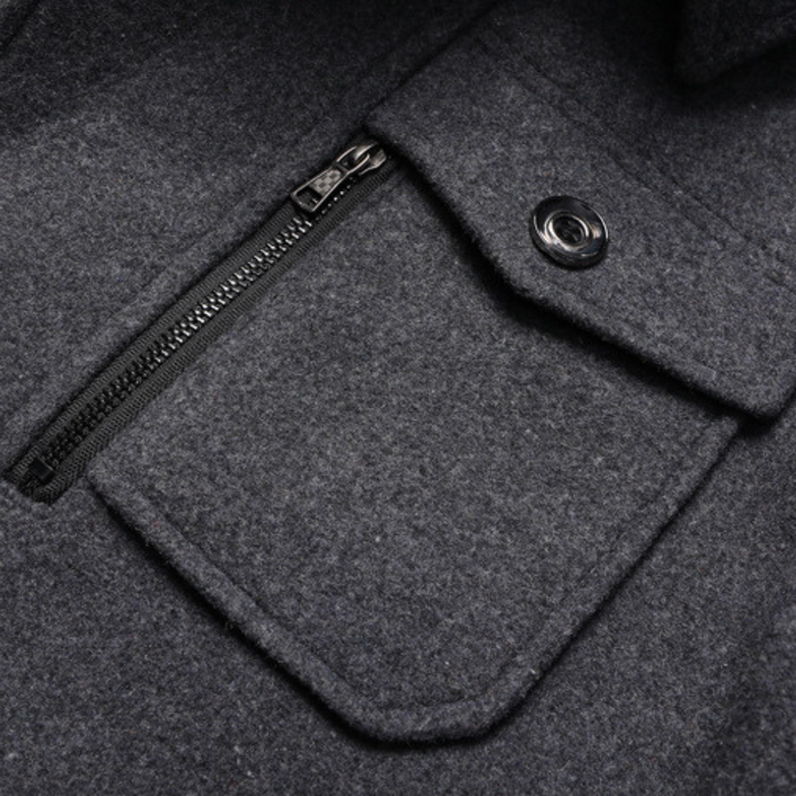 Chic und Stil | Elegant two-piece winter coat - Elegant office and leisure jacket