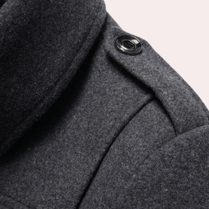 Chic und Stil | Elegant two-piece winter coat - Elegant office and leisure jacket